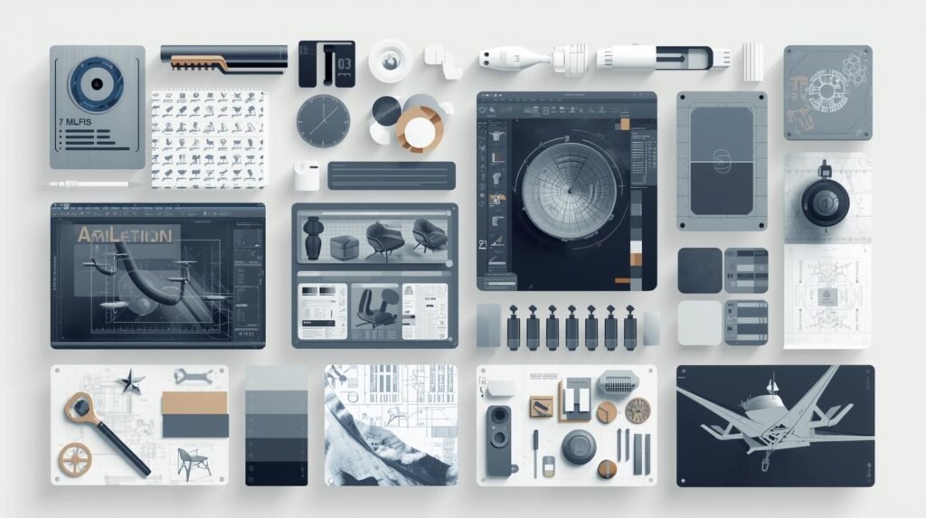 صور عن برامج و مراجع تفيد المهتمين بتصميم الصناعي