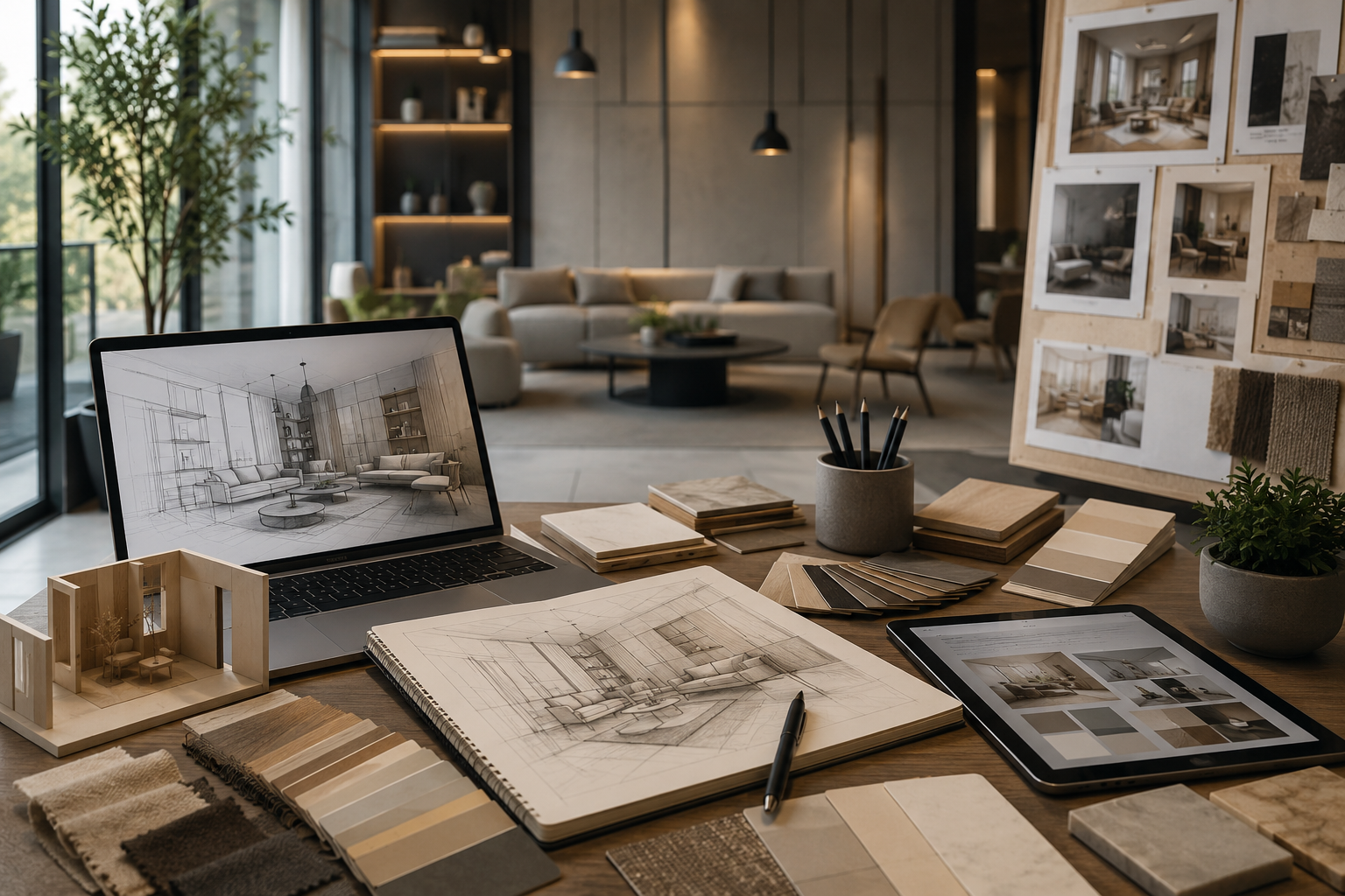الفرص المتاحة اليوم في سوق التصميم والتأثيث
